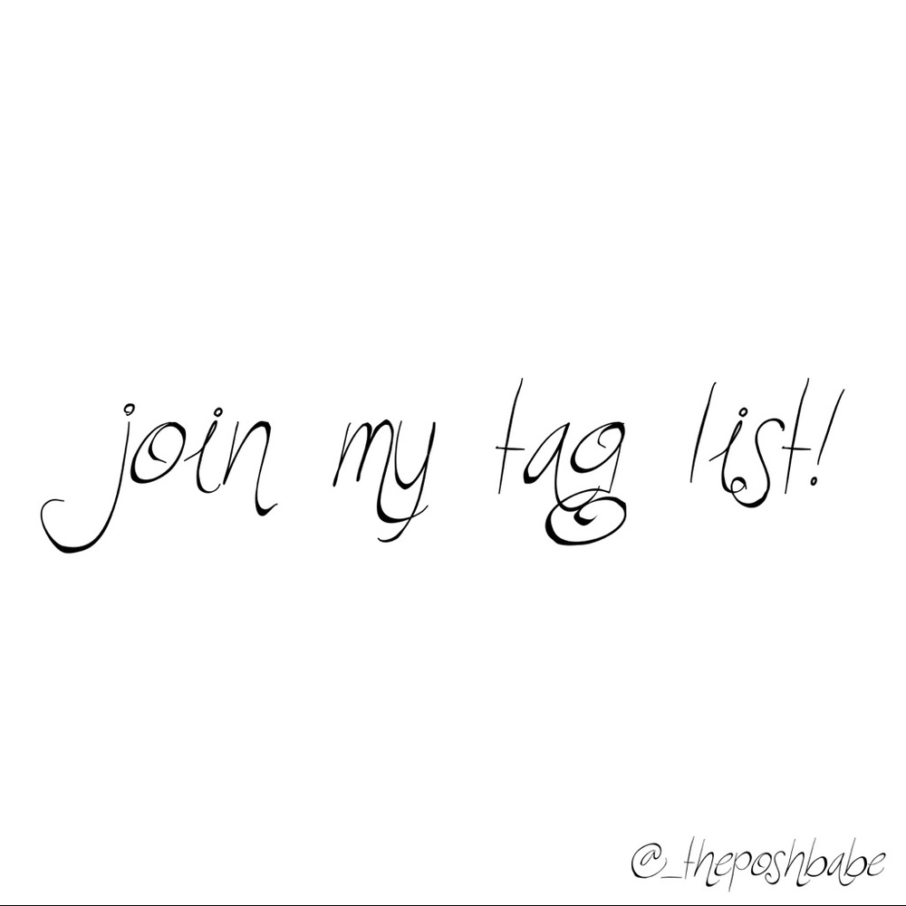 tag list!!